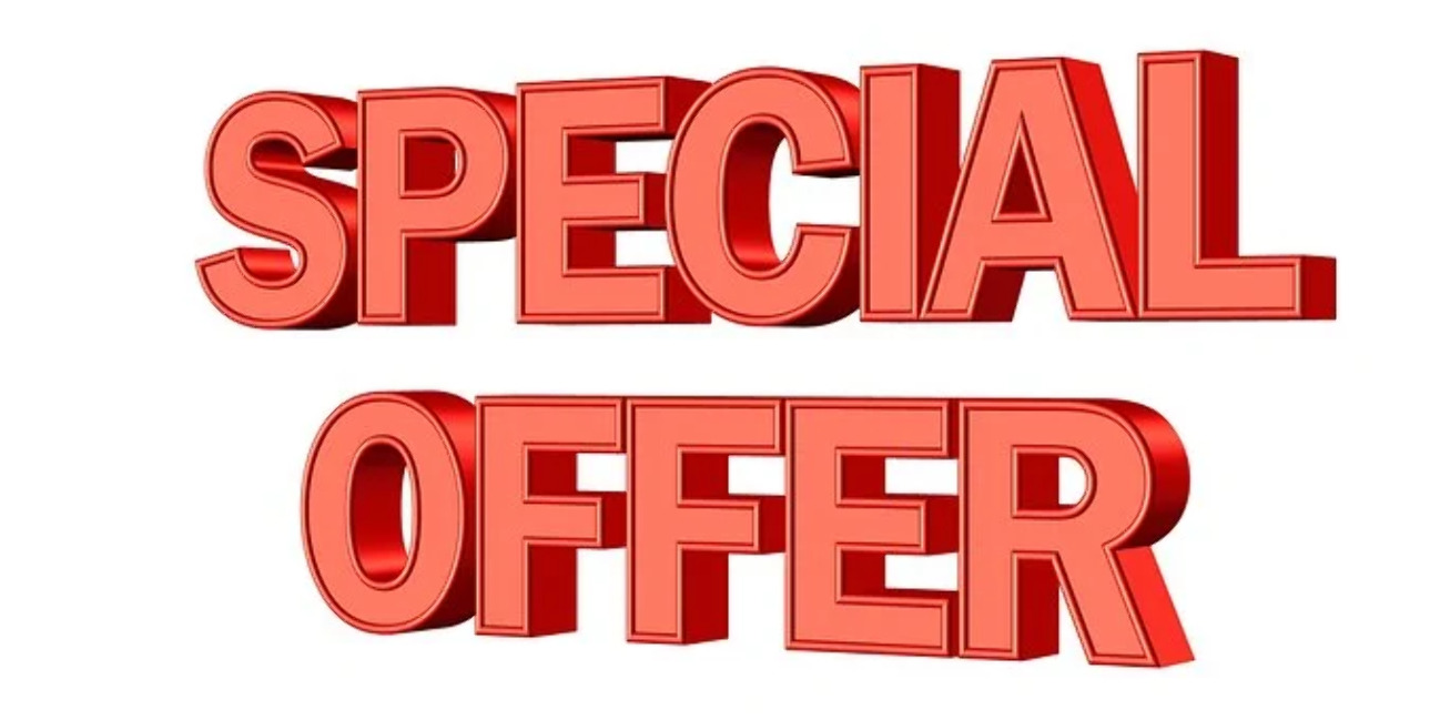 DISCOUNTS, DISCOUNTS, DISCOUNTS .